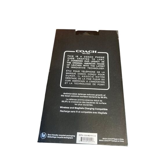 Coach New York Protective Case with Magsafe For iPhone 14 Pro Max Clear/Floral - Picture 5 of 6